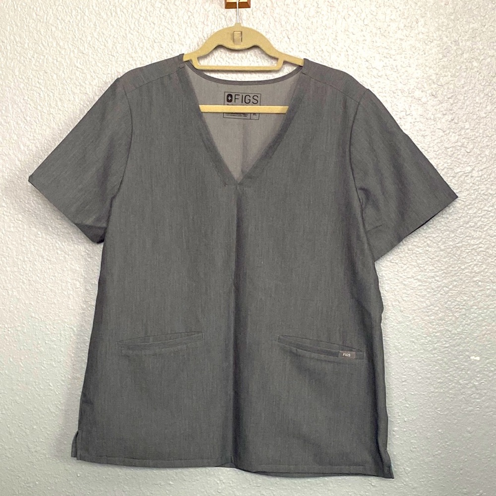 Figs Grey Scrub Set
